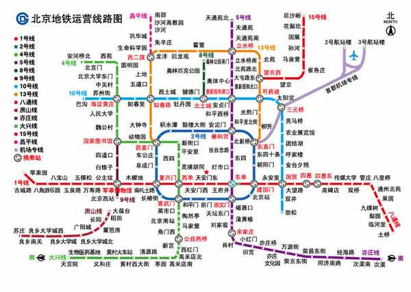 北京地鐵22號線最新線路圖，探索城市新動脈的藍(lán)圖